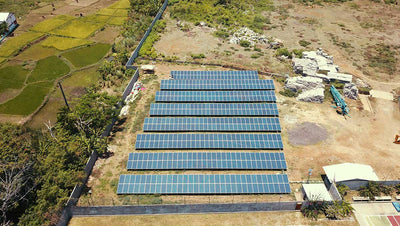 usine centrale solaire